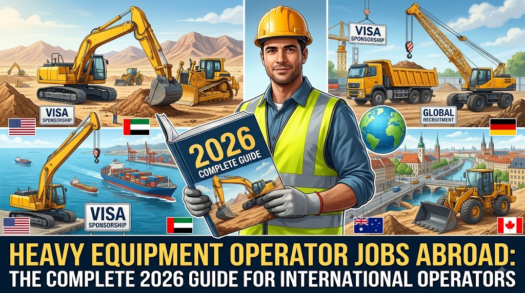 Heavy Equipment Operator Jobs Abroad: The Complete 2026 Guide for International Operators