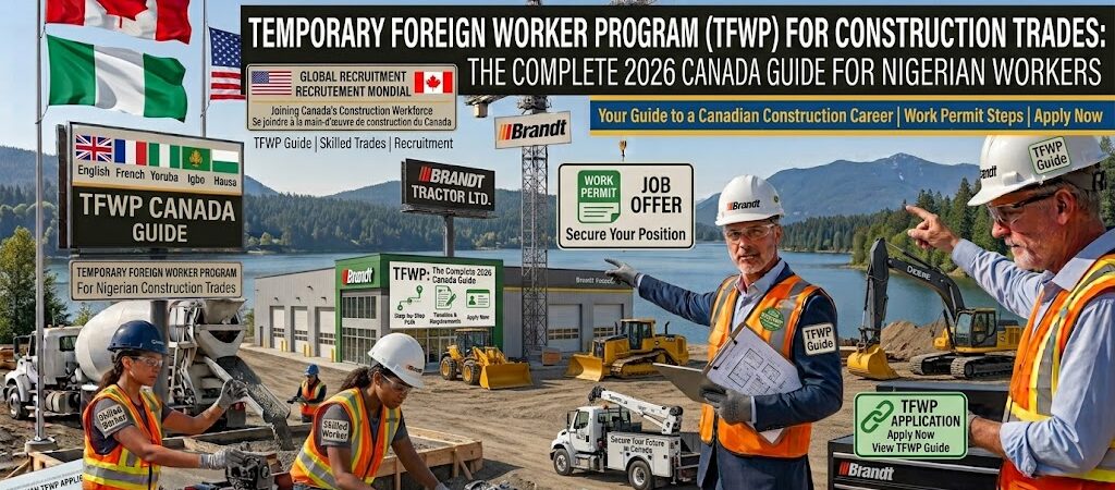 Temporary Foreign Worker Program (TFWP) for Construction Trades: The Complete 2026 Canada Guide for Nigerian Workers