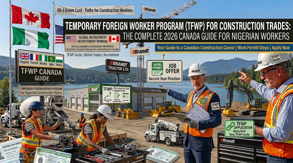 Temporary Foreign Worker Program (TFWP) for Construction Trades: The Complete 2026 Canada Guide for Nigerian Workers